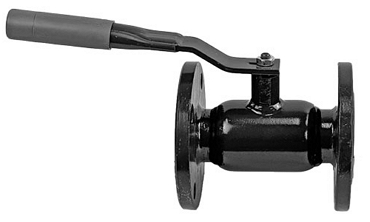 Кран шаровой Forteca КШС 183.1 11с67п 8″ Ду200 Ру25 стандартнопроходной, двухходовой, углеродистая сталь 20, уплотнение - фторопласт, фланцевый, ручка-рычаг