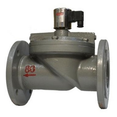 Клапан электромагнитный Smart HF-6502 пилотный 8″ Ду200 Ру12 чугун, нормально-закрытый, DC 24v