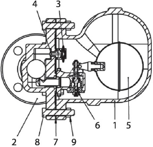 Конденсатоотводчик поплавковый АДЛ Стимакс A12HC Ду40 Ру16 dP10 фланцевый, корпус - чугун GGG40