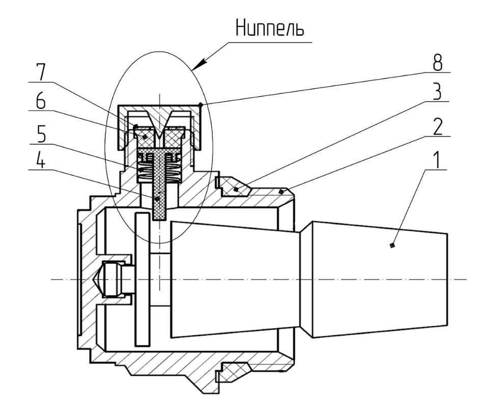 Воздухоотводчик автоматический Aquasfera Ду25 Ру10 угловой, радиаторный, правый, латунь хромированная