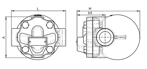 Конденсатоотводчик АСТА ПМ121 1/2″ Ду15 Ру16 поплавковый муфтовый (резьбовой), корпус - чугун