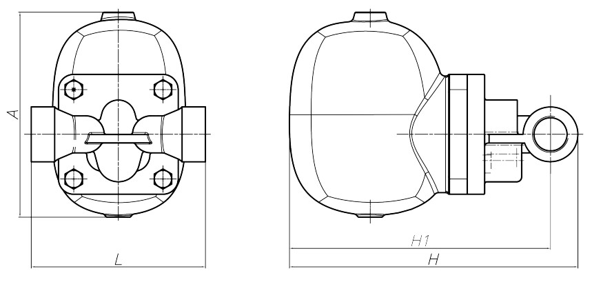 Конденсатоотводчики АСТА ПМ221 Ду25 Ру25 поплавковые муфтовые (резьбовые), корпус - чугун
