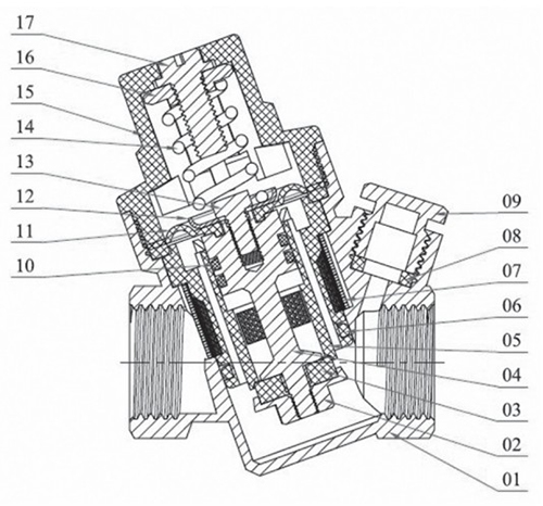 Регулятор давления бытовой Benarmo РДФ 1/2″ Ду15 Ру16 мембранный с выходом под манометр, корпус - латунь, внутрення резьба, диапазон настройки Рн=1 - 6бар