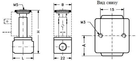 Эскиз клапанов Danfoss 