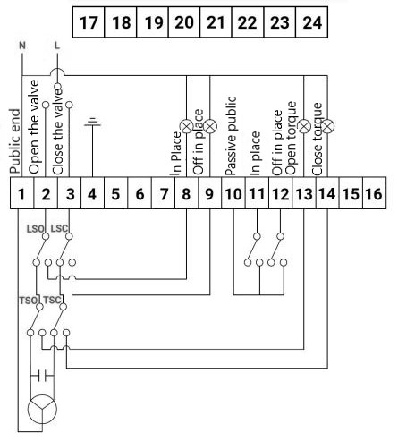 Затвор дисковый поворотный DN.ru WBV3232N-2W-Fb-H Ду150 Ру16, корпус - нержавеющая сталь 316L, диск - нержавеющая сталь 316L, уплотнение - NBR, с 1/4-оборотным электроприводом QT-EX-015M-O2-220VAC-У1 220В