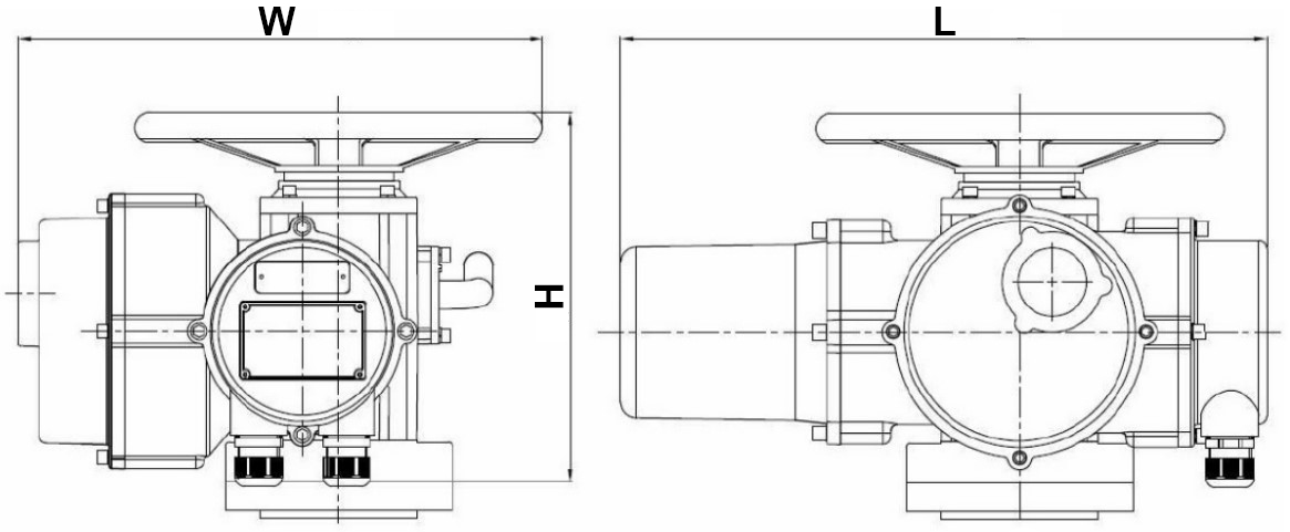 электроприводов DN.ru MT-N-xEM-О2-220VAC-У1 пятикулачковых