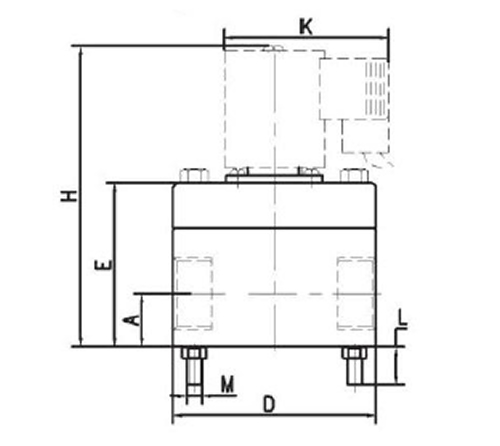 Клапан электромагнитный соленоидный двухходовой DN.ru-DHF11-3 (НО), Ду3 (M8*1) Ру4 корпус - PTFE, уплотнение - VITON, резьба G, с катушкой 24В