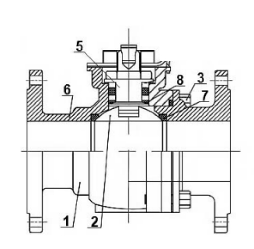 Кран шаровой DN.ru BV3232P(2pc)-FP-F-ISO-H Ду25 Ру40 полнопроходной, фланцевый, корпус - нержавеющая сталь SS316, уплотнение - PTFE, с 1/4-оборотным электроприводом QT-N-003EM-O1-24VDC-У1 24В HARK