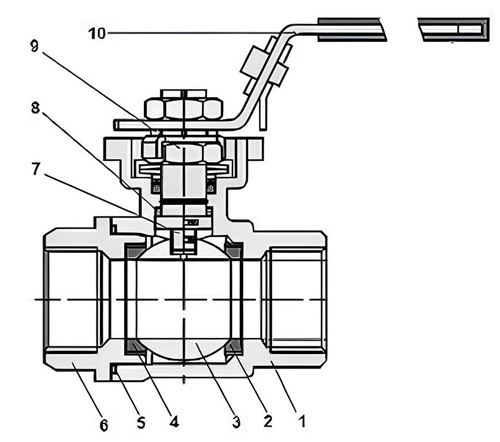 Кран шаровой DN.ru BV3232P(2pc)-FP-T-ISO-H Ду32 Ру63 полнопроходной, внутренняя резьба, корпус - нержавеющая сталь SS316, уплотнение - PTFE, с 1/4-оборотным электроприводом QT-N-003EM-O1-24VDC-У1 24В HARK