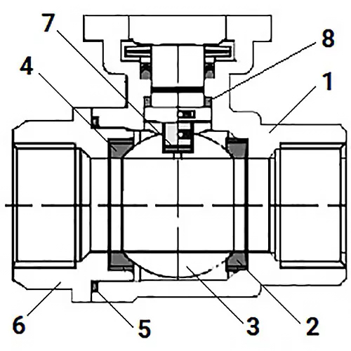 Кран шаровой DN.ru BV3232P(2pc)-FP-T-ISO-H Ду65 Ру40, внутренняя резьба, полнопроходной, нержавеющая сталь SS316, PTFE, с пневмоприводом PA-DA-083, пневмораспределителем 4V320-10 220В, БКВ APL-410N Ex, ручным дублером MON2-450-T28-ISO