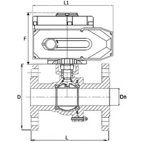 Краны шаровые DN.ru BV3232P(2pc)-FP-F-ISO-H Ду15-150 Ру40/16 полнопроходные двухходовые, нержавеющая сталь, фланцевые, уплотнение - PTFE, с электроприводом четвертьоборотным DN.ru QT-N-EM-A1-220VAC-У1 DAR Краны шаровые DN.ru BV3232P(2pc)-FP-F-ISO-H Ду15-150 Ру40/16 полнопроходные двухходовые, нержавеющая сталь, фланцевые, уплотнение - PTFE, с электроприводом четвертьоборотным DN.ru QT-N-EM-A1-220VAC-У1 DAR