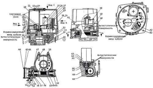 Кран шаровой DN.ru BV3131P(3pc)-FP-W-ISO-H LONG Ду10 Ру63 полнопроходной, корпус - нержавеющая сталь 304, уплотнение - PTFE, под приварку, с 1/4-оборотным электроприводом взрывозащищенным DN.ru QT-EX-010EM-O2-220VAC-У1 220В
