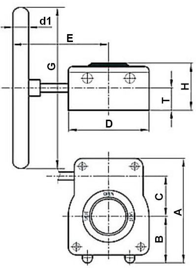 редуктор DN.ru HAM RQN2-300Z-T37