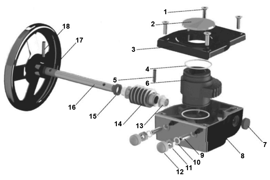 редуктор DN.ru HAM RQN1-180Z-T40