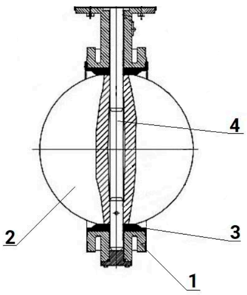 Затворы дисковые поворотные DN.ru WBV1313E-2W-F Ду50-300 Ру16 фланцевые, корпус - чугун GGG40, диск - чугун GGG40, уплотнение - EPDM, с ISO-фланцем