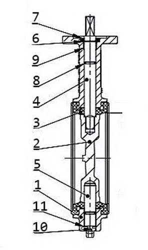 Затвор дисковый поворотный DN.ru WBV1432E-2W-Fb-H Ду300 Ру16, межфланцевый, корпус - чугун GGG50, уплотнение - EPDM, с пневмоприводом PA-DA-140, с пневмораспределителем 4V320-10 220В, БКВ APL-210N, ручным дублером MON4-1200-T54-ISO, БПВ AFC2000