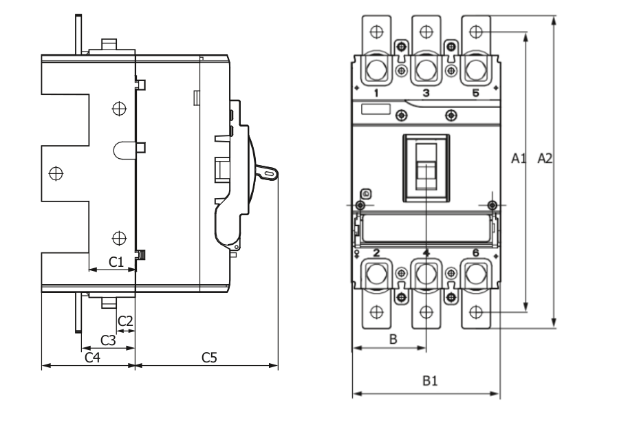 Панель втычная EKF Averes PID-2/3R 200А для AV POWER-2/3, габарит устройства – 2, количество полюсов – 3, R – присоединение заднее, номинальный ток – 200А