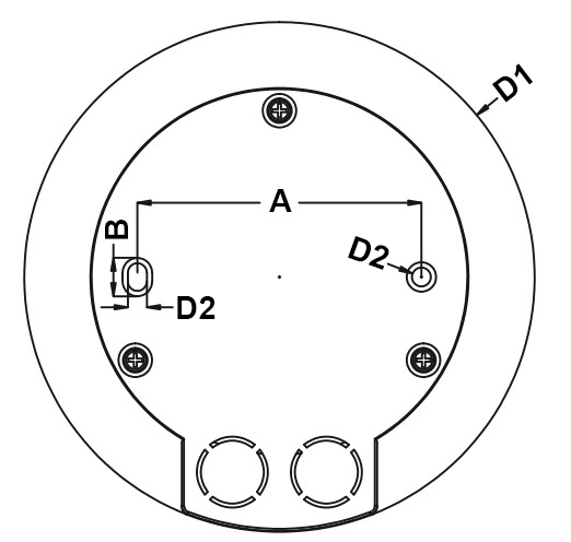 Датчик движения EKF PROxima MW-705 2000Вт до 10м микроволновый, обзор 360°, радиус действия до 10м, IP20, белый