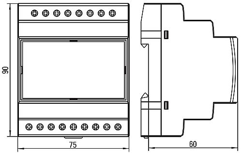 Контроллер автоматического резерва EKF AVR-3 на 2 ввода с секционированием, 230В, IP20