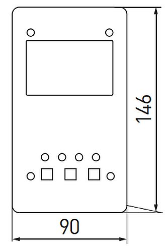 Контроллер EKF АВР ТСМ с ЖКИ дисплеем, IP30