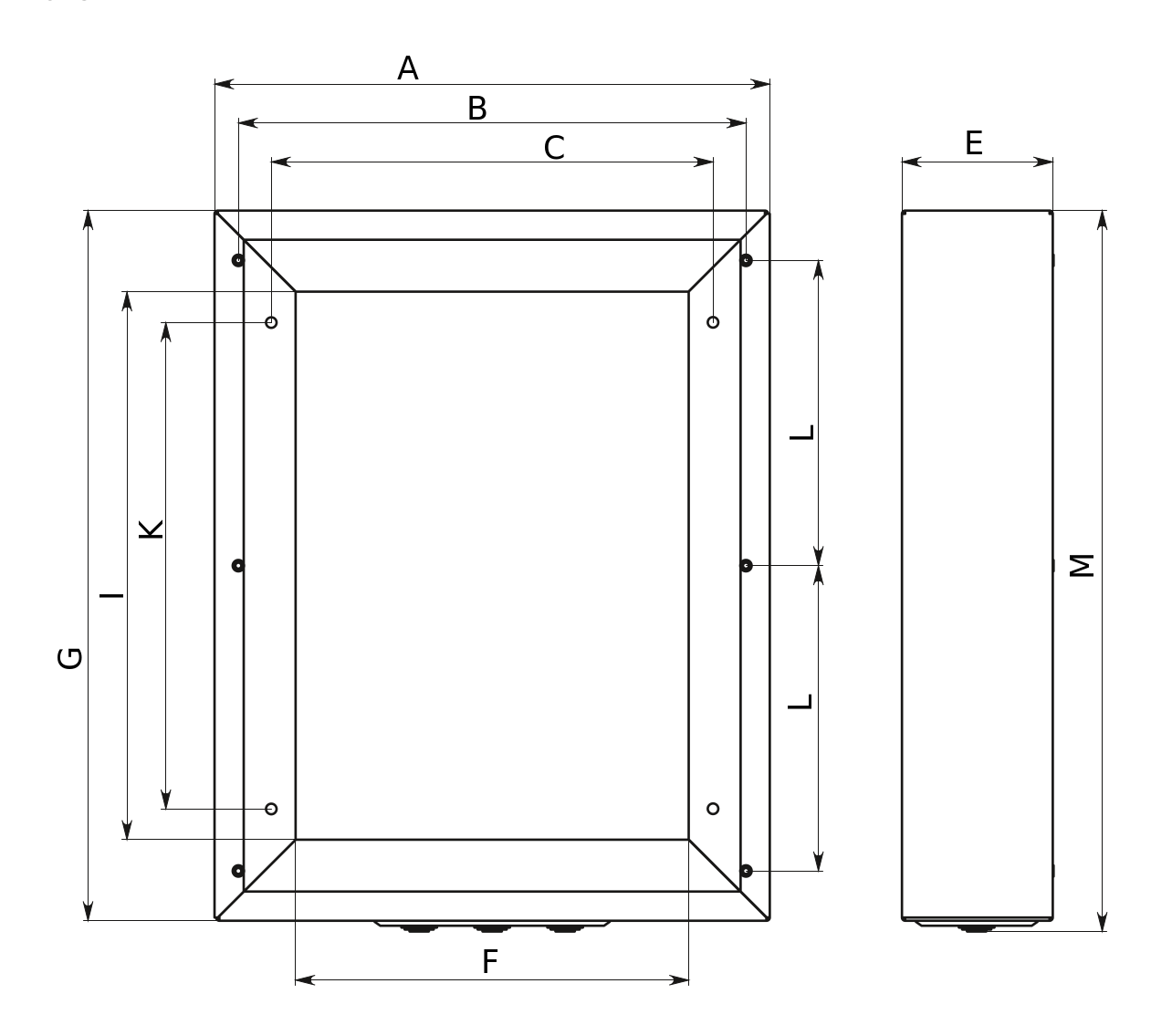 Щит распределительный EKF PROxima Nova силовой на 48 модулей, встраиваемый, IP40, корпус – пластик, дверь – металл, цвет белый