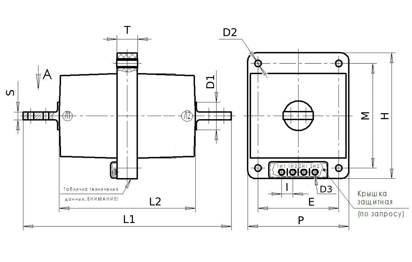 Трансформатор тока EKF stingray ТЛК-СТ-10-ТПК(1)-05/10Р10-10ВА/15ВА-600/5-600/5 31.5 81 У3, тип корпуса - ТПК(1), класс точности вторичных обмоток - 05/10Р10, кол-во вторичных обмоток - 2, коэффициент трансформации - 600/5