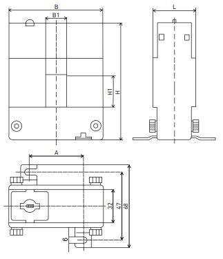 Трансформатор тока EKF PROxima ТТЭ-Р 23 300/5A класс 0,5 шинный