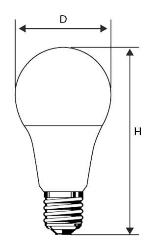 Лампа светодиодная ЭРА RED LINE A 55 мм мощность - 6 Вт, цоколь - E27, световой поток - 480 лм, цветовая температура - 4000 К, нейтральный белый, форма  - грушевидная