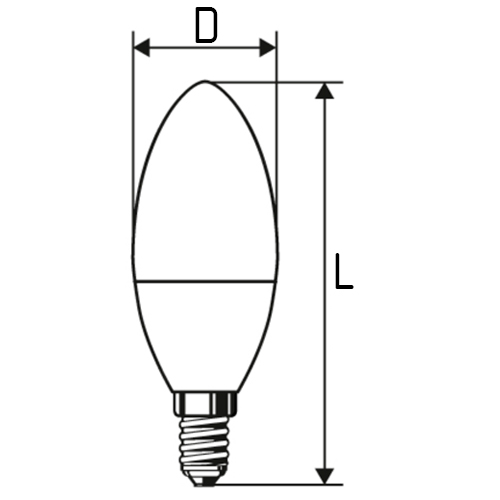 Лампы светодиодные ЭРА RED LINE B35 37 мм мощность - 6-10 Вт, цоколь - Е14-Е27, световой поток - 480-800 лм, цветовая температура - 2700-6500 K, форма - свеча