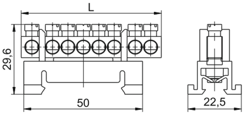Шина IEK PE земля ШНИ-6х9-12-С-Ж исполнение изолятора - DIN-изолятор типа Стойка, количество соединений - 12, материал - латунь, цвет - желтый, YNN10-69-12P-K05