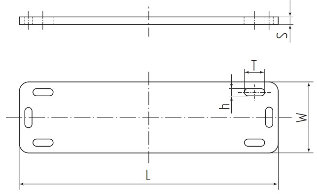 Бирка Fortisflex У-212М 60x25мм для кабеля, форма - прямоугольник, 100шт