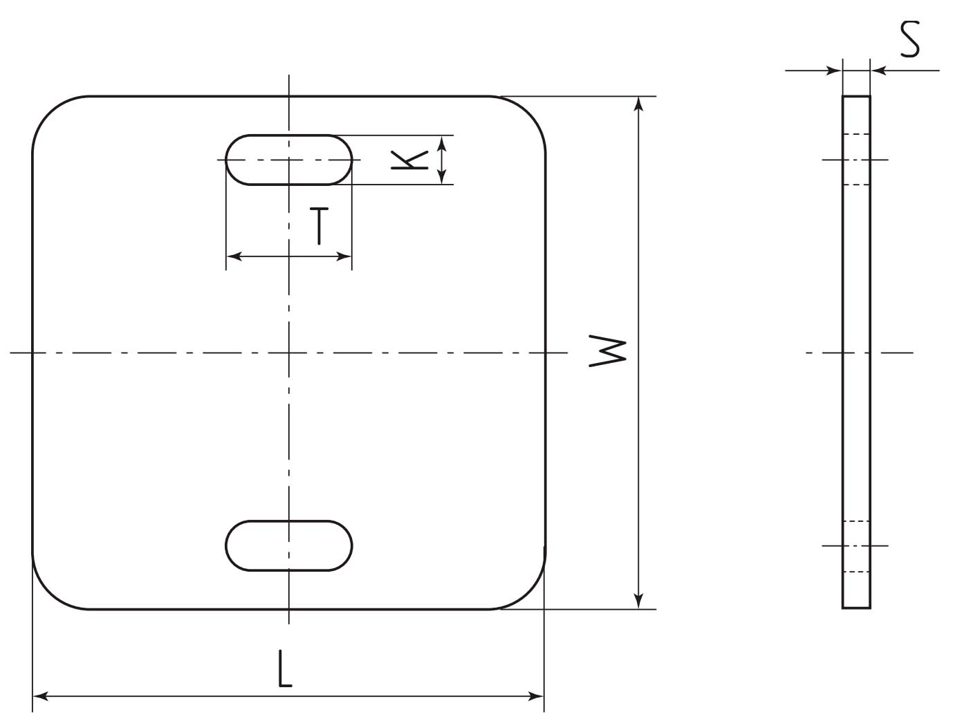 Бирка Fortisflex У-134 55x55 мм для кабеля, форма - большой квадрат, 100 шт