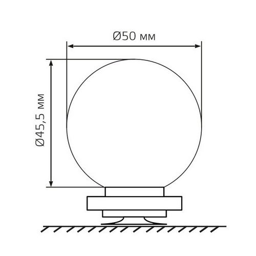 Светильник светодиодный Gauss MAKEUP 10 Вт, 50x45x50 мм, накладной, цветовая температура 6500 °К, световой поток 780 лм, IP20, материал корпуса - пластик, цвет - белый