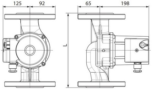 Насос циркуляционный ГРАНПАМП LHNM 40/80F поверхностный, корпус - чугун, мощность - 0.21кВт, напор - 8м, производительность - 132л/мин, 220В