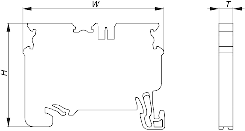 Колодка клеммная IEK ARMAFIX CX 6-3 PE 6мм2 3-контактная заземляющая, пружинная, диапазон сечений - 0.2-6.0мм2, цвет - желто-зеленый AF-CT41-00-3-K52-006