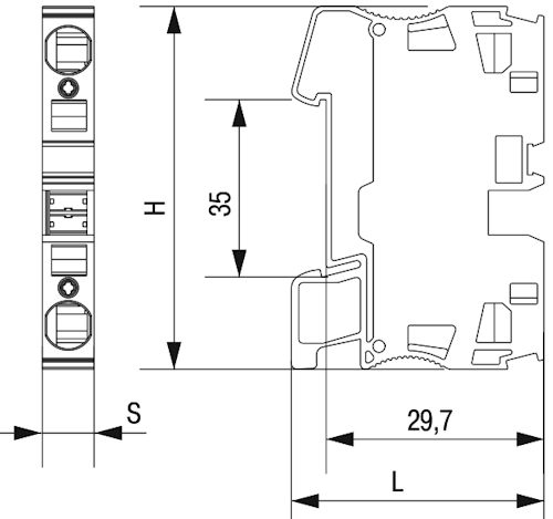Клемма пружинная IEK КПИ 2в-1.5, диапазон сечений - 0.2-1.5мм2, цвет - оранжевый, упаковка - 60шт YZN11-001-K09