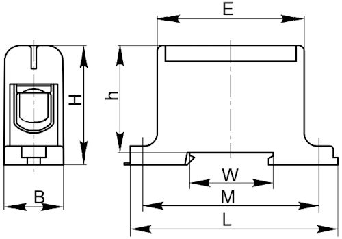 Клемма вводная IEK КВС PE 16-95мм2 силовая 2-рядная, диапазон сечений - 16-95мм2, цвет - желто-зеленый YZN23-095-K52