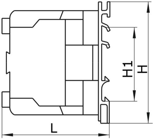 Контакторы трехполюсные IEK КМИ-46512 1NO+1NC, 230-400В/АС3, рабочий ток 65А