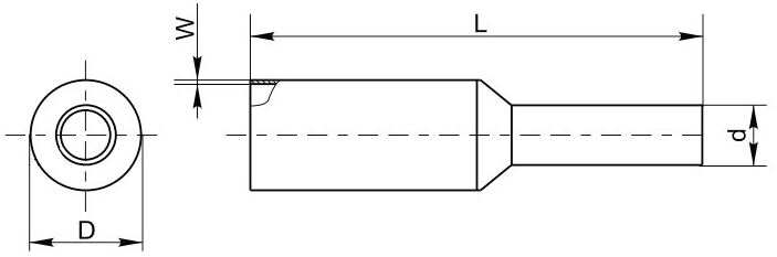 Трубка термоусадочная IEK ТТУ Дн8/4 в отрезках 1 м, коэффициент усадки 2:1, прозрачная
