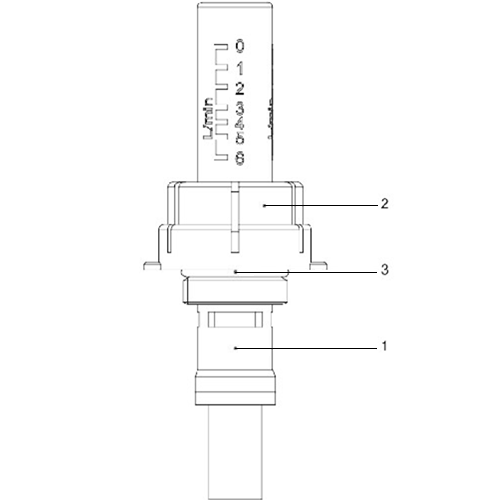 Эскиз материалов расходомеров Itap 471FL Ду15 Ру10 корпус — латунь