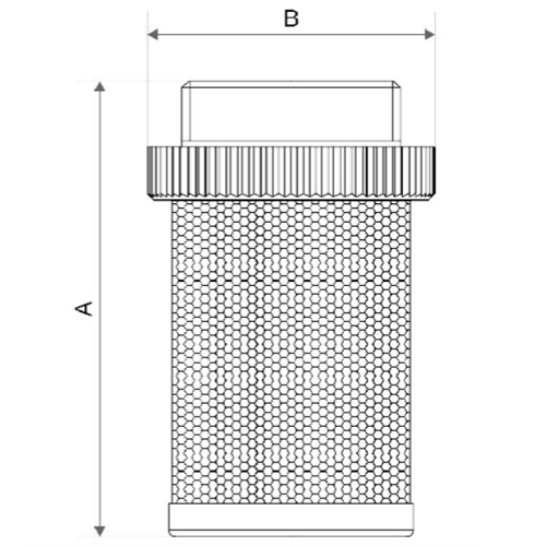 Фильтр сетчатый Itap 102 1/2″ Ду15 наружная резьба, нержавеющая сталь, для клапанов
