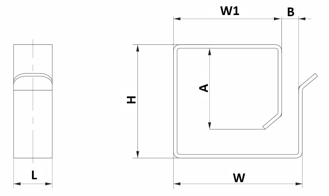 Кольцо кабельное ITK 70x44 мм, для шкафов Linea N, E, S, F, W, 4 шт, цвет - черный RAL9005