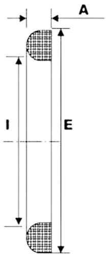 Уплотнение LEADTEK Ду100 для молочной муфты, материал - EPDM