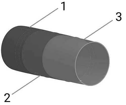 Труба MVI PE.4 Дн25x3.5 Ру10 из сшитого полиэтилена PE-Xa, с антикислородным барьером EVOH, бухта 50 м, цвет – серый