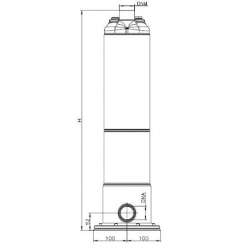 Насос колодезный DAB PULSAR DRY 65/50 T-NA погружной, корпус - нержавеющая сталь, мощность - 1.6кВт, напор - 81.9м, производительность - 80л/мин, 380В