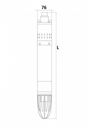 Насос скважинный Джилекс Винтовик 35/95 Ру9.5 Ду25 погружной, производительность 35 л/мин, напор 95 м, мощность 950 Вт