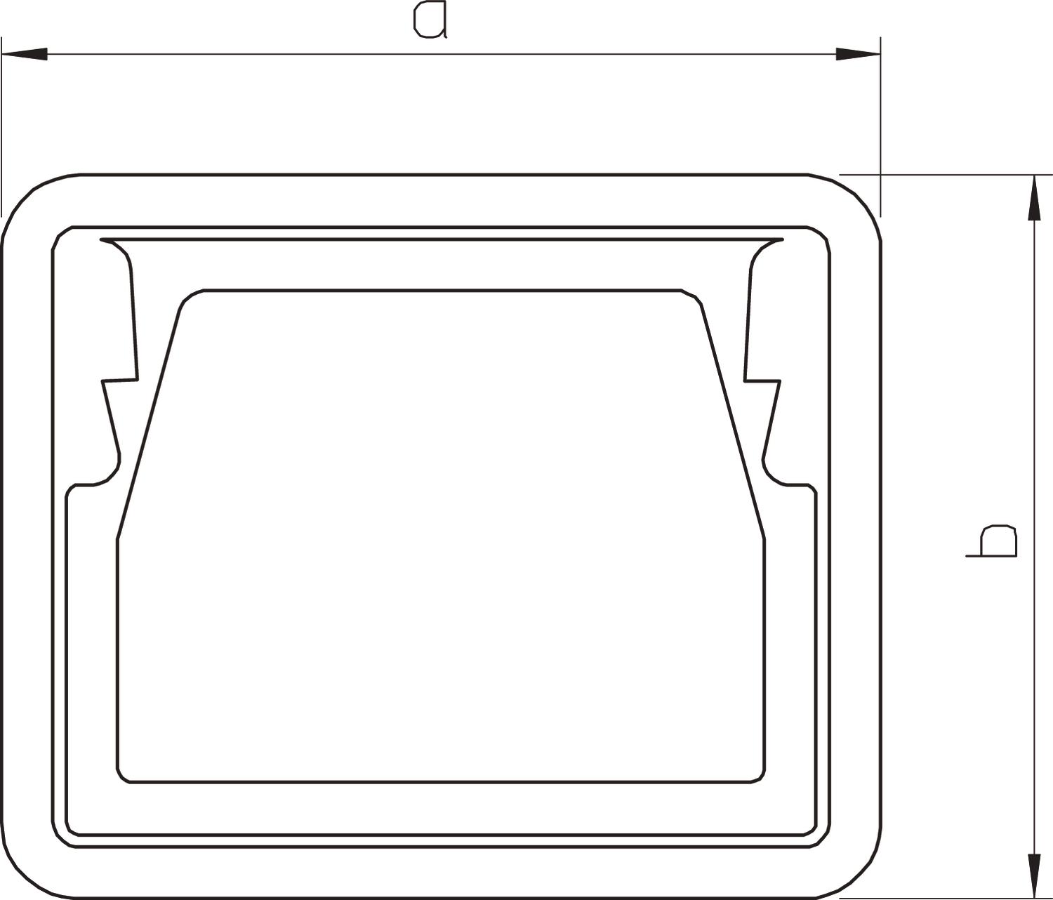 Кольца для защиты кромок OBO Bettermann LKM 20x20-60х100мм, степень защиты IP30, корпус - поливинилхлорид