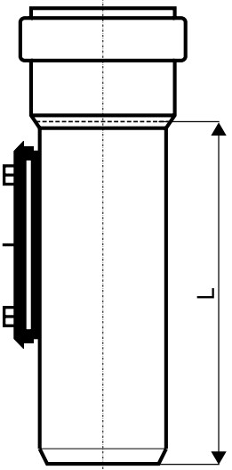 Ревизии Ostendorf HTRE Дн50-160 корпус - полипропилен, для внутренней канализации