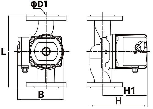Насос циркуляционный SHIMGE XPS32-8F-200 поверхностный, корпус - чугун, мощность - 0.245кВт, напор - 8м, производительность - 167л/мин, 220В