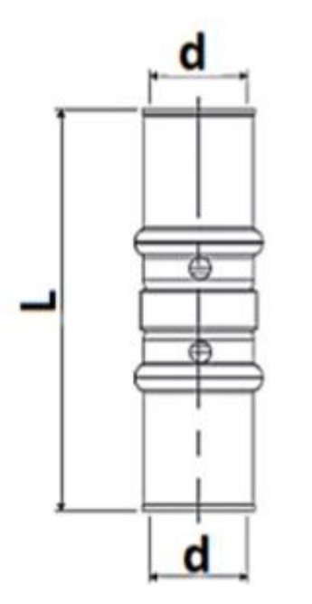Муфта соединительная STOUT SFP-0003 Ду20 пресс, латунная, для металлопластиковых труб